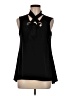 Ariella Black Sleeveless T-Shirt Size M - photo 1