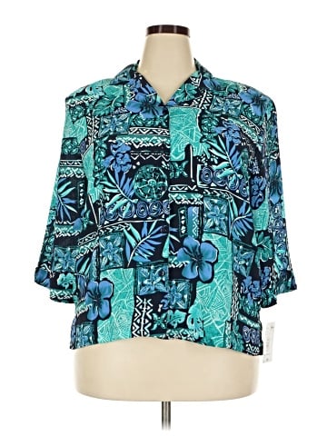 Nikki 3/4 Sleeve Blouse (view 1)