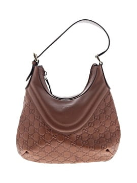 Gucci Outlet Leather Guccissima Horsebit Small Leather Shoulder Bag (view 1)