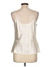 Together 100% Polyester Solid Ivory Sleeveless Blouse Size 14 - photo 2