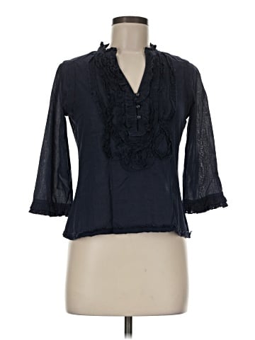 CALVIN KLEIN JEANS 3/4 Sleeve Blouse (view 1)