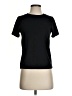 ALTERNATIVE Solid Black Short Sleeve Turtleneck Size XS - photo 1