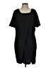 Jessica Simpson 100% Polyester Solid Black Cocktail Dress Size 12 - photo 1