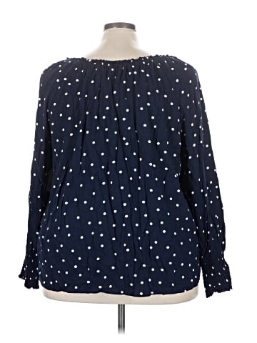 Terra & Sky Long Sleeve Blouse (view 2)