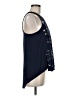 Akemi + Kin Blue Sleeveless Blouse Size M - photo 4