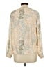 Lovestitch 100% Rayon Ivory Long Sleeve Blouse Size L - photo 2