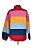Old Navy 100% Polyester Color Block Blue Pullover Sweater Size M - photo 2