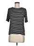 Unbranded Stripes Black Short Sleeve Top Size M - photo 1