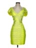 Mac Duggal 100% Polyester Green Cocktail Dress Size 2 - photo 1