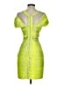 Mac Duggal 100% Polyester Green Cocktail Dress Size 2 - photo 2