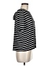 Unbranded Stripes Black Short Sleeve Top Size M - photo 4