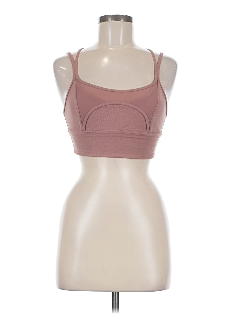 Pre-owned Lululemon Athletica Sports Bra In Pink