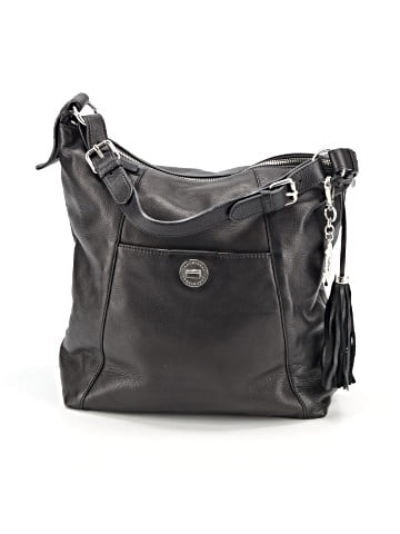 Isaac Mizrahi Leather Shoulder Bag (view 1)