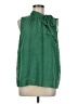 Maeve by Anthropologie Green Sleeveless Blouse Size M - photo 1
