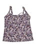 Lands' End Paisley Purple Swimsuit Top Size 10 - photo 1