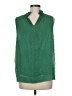 Maeve by Anthropologie Green Sleeveless Blouse Size M - photo 2