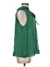 Maeve by Anthropologie Green Sleeveless Blouse Size M - photo 4