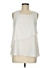 West Kei Ivory Sleeveless Blouse Size M - photo 1