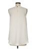 West Kei Ivory Sleeveless Blouse Size M - photo 2
