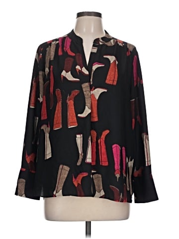 Nic + Zoe Long Sleeve Blouse (view 1)