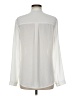 Express 100% Polyester Ivory Long Sleeve Blouse Size M - photo 2