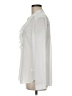 Express 100% Polyester Ivory Long Sleeve Blouse Size M - photo 5