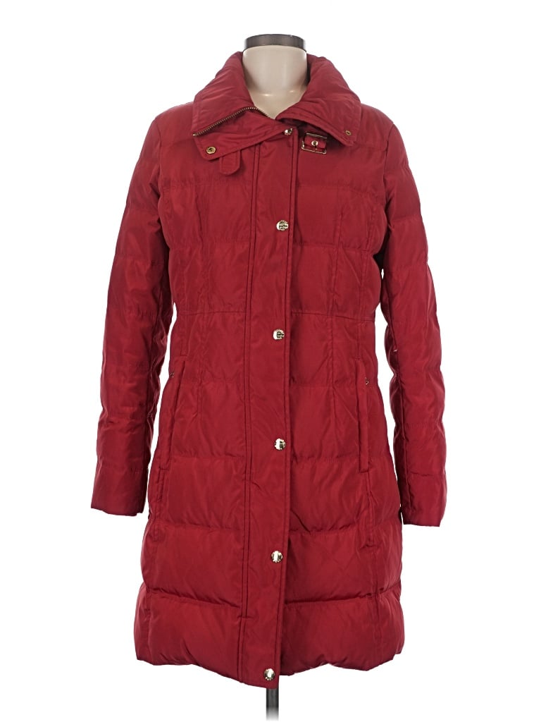 Pre-owned Michael Michael Kors Coat In Red