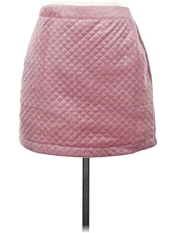 Mi ami Faux Leather Skirt (view 1)