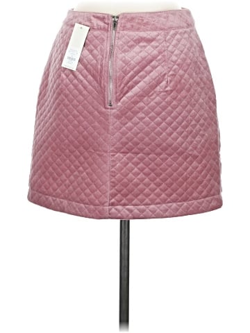 Mi ami Faux Leather Skirt (view 2)