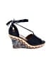 CAbi 100% Leather Blue Wedges Size 7 1/2 - photo 1