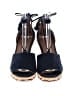 CAbi 100% Leather Blue Wedges Size 7 1/2 - photo 2
