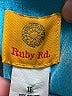 Ruby Rd. Teal 3/4 Sleeve Button-Down Shirt Size 16 - photo 5
