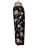 Express 100% Polyester Floral Black Casual Pants Size M - photo 5
