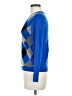 J.Crew Argyle Blue Wool Pullover Sweater Size M - photo 5