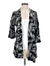 Volcom 100% Viscose Gray Kimono Size 4 - photo 1