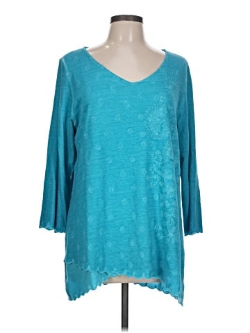 Soft Surroundings 3/4 Sleeve T-Shirt (view 1)