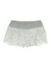 Athleta 100% Polyester Graphic Silver Athletic Shorts One size - photo 1