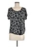 Lands' End Gray Short Sleeve Blouse Size M (petite) - photo 1