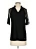 Anne Klein Black 3/4 Sleeve T-Shirt Size S - photo 1