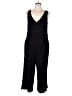 Torrid Solid Black Jumpsuit Size 2X Plus (2) - photo 1
