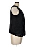 Elle 100% Polyester Black Sleeveless Blouse Size L - photo 4