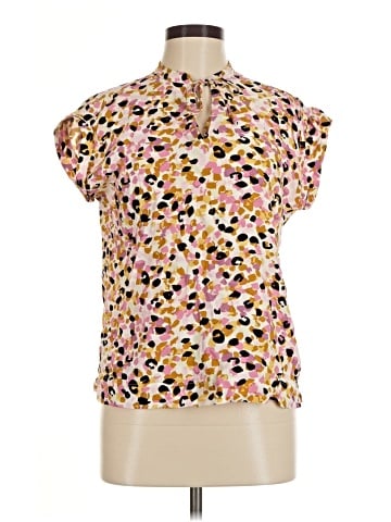 Hobbs London Short Sleeve Blouse (view 1)