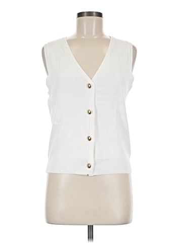 Free Assembly Sleeveless Button-Down Shirt (view 1)