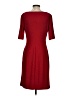 AK Anne Klein Solid Red Cocktail Dress Size S - photo 2