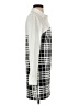 Unbranded 100% Polyester Houndstooth White Casual Dress Size S - photo 4