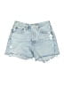 AGOLDE Blue Denim Shorts Size 24 - photo 1