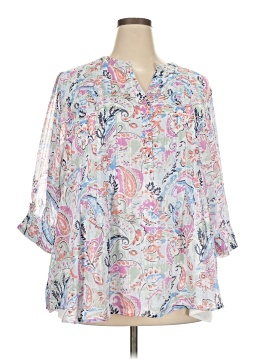 Kim Rogers 3/4 Sleeve Blouse
