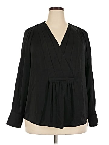 Banana Republic Factory Store Long Sleeve Blouse (view 1)