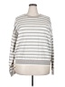 Thread & Supply Stripes Gray Pullover Sweater Size 2X - photo 1