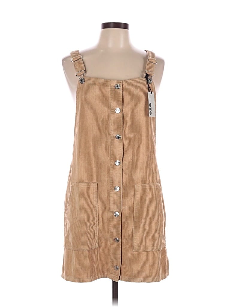 Pre-owned Topshop Casual Dress In Tan